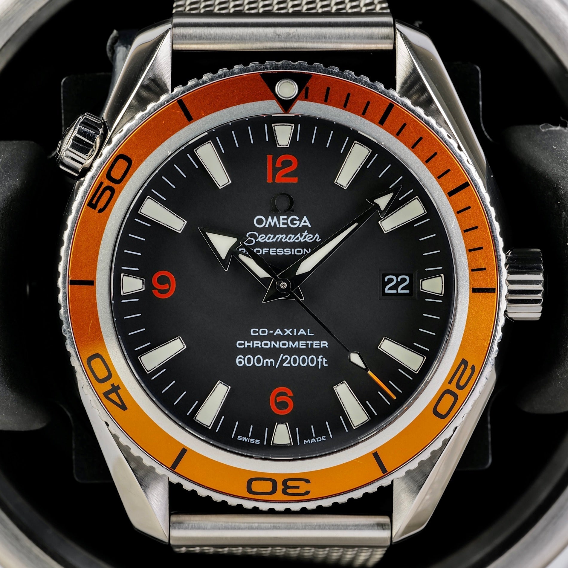 Omega Seamaster Professional Planet Ocean Co-Axial Chronometer Ref 