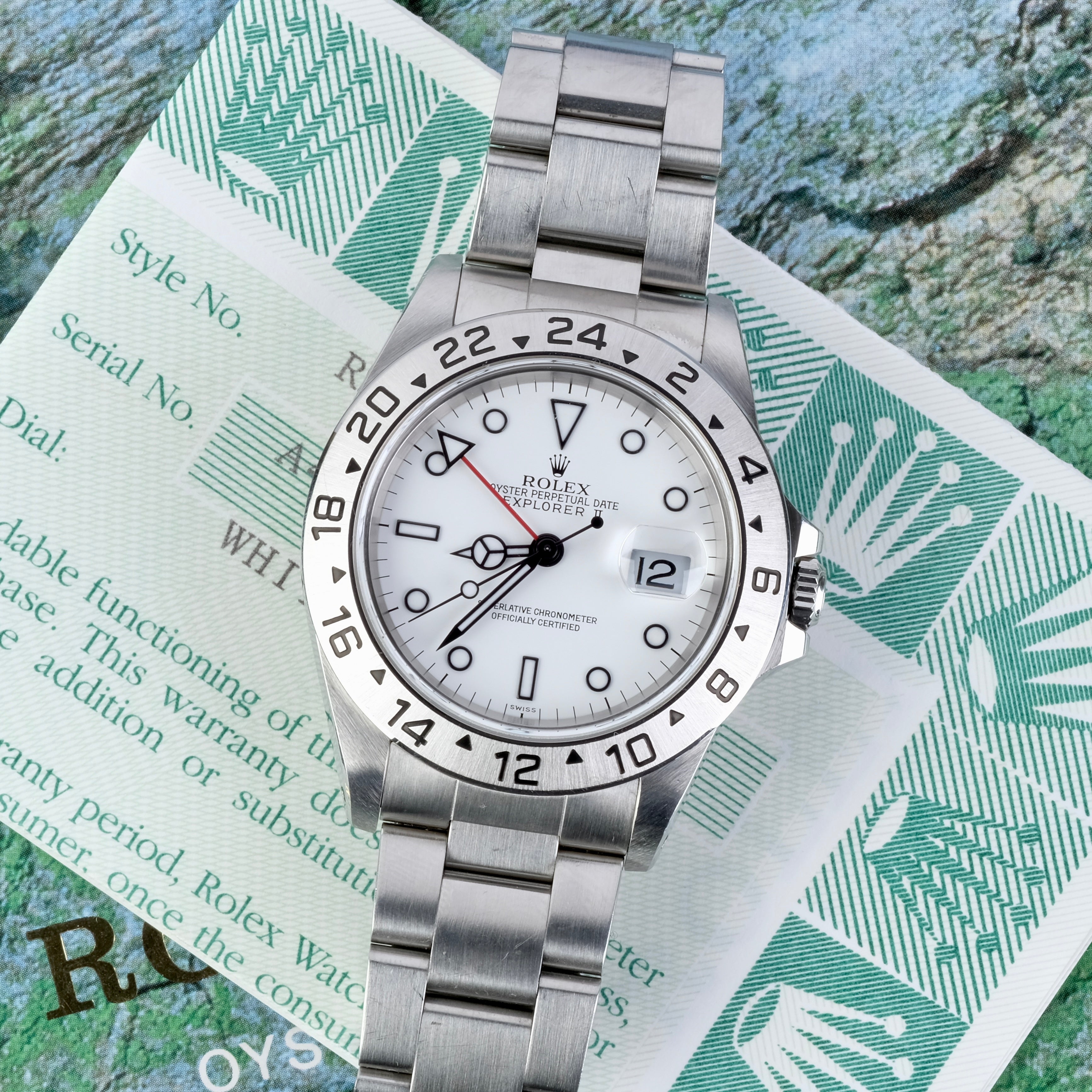 Rolex explorer outlet ii swiss only