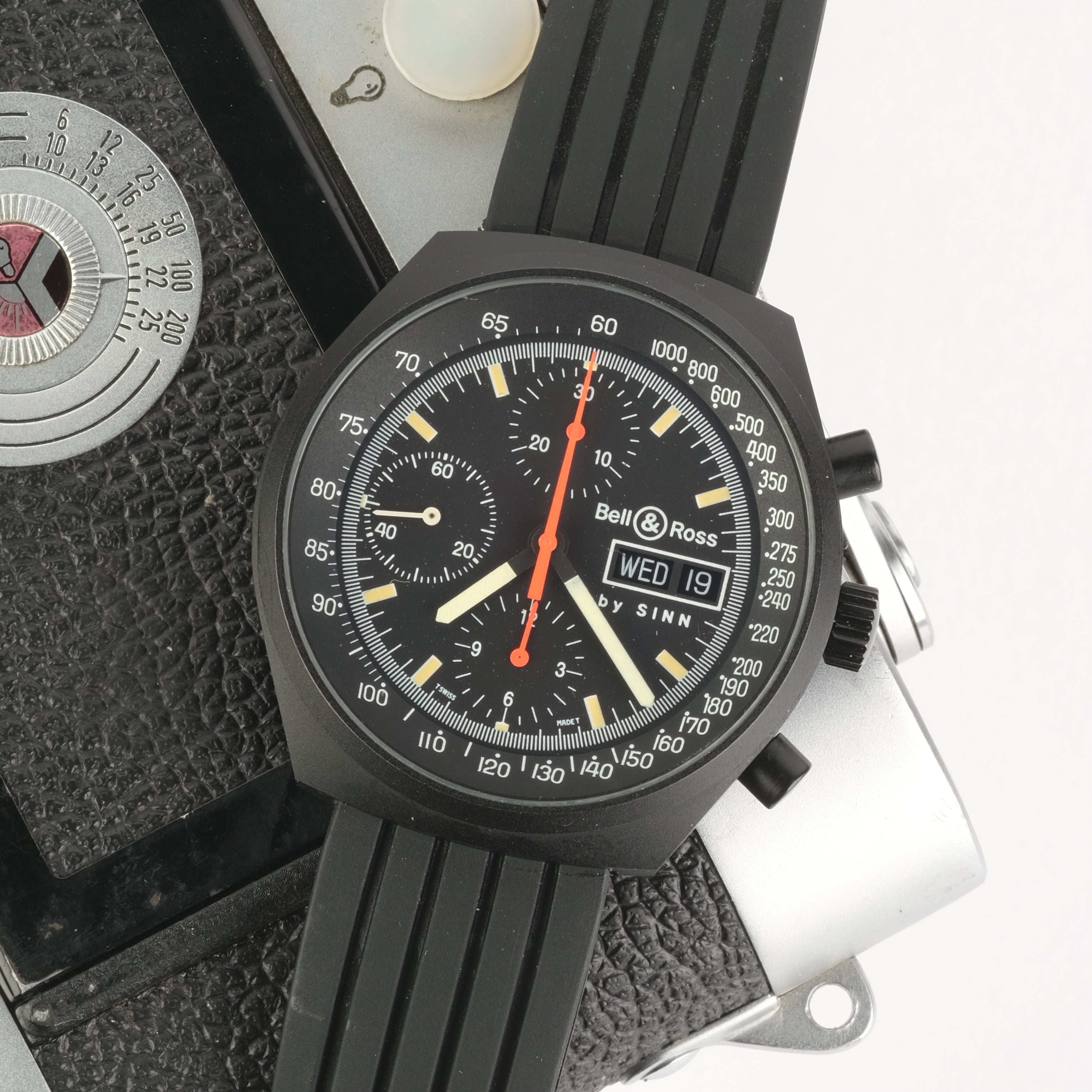 Bell Ross by Sinn PVD Pilot B 144 Chronograph C.W. Watch Shop