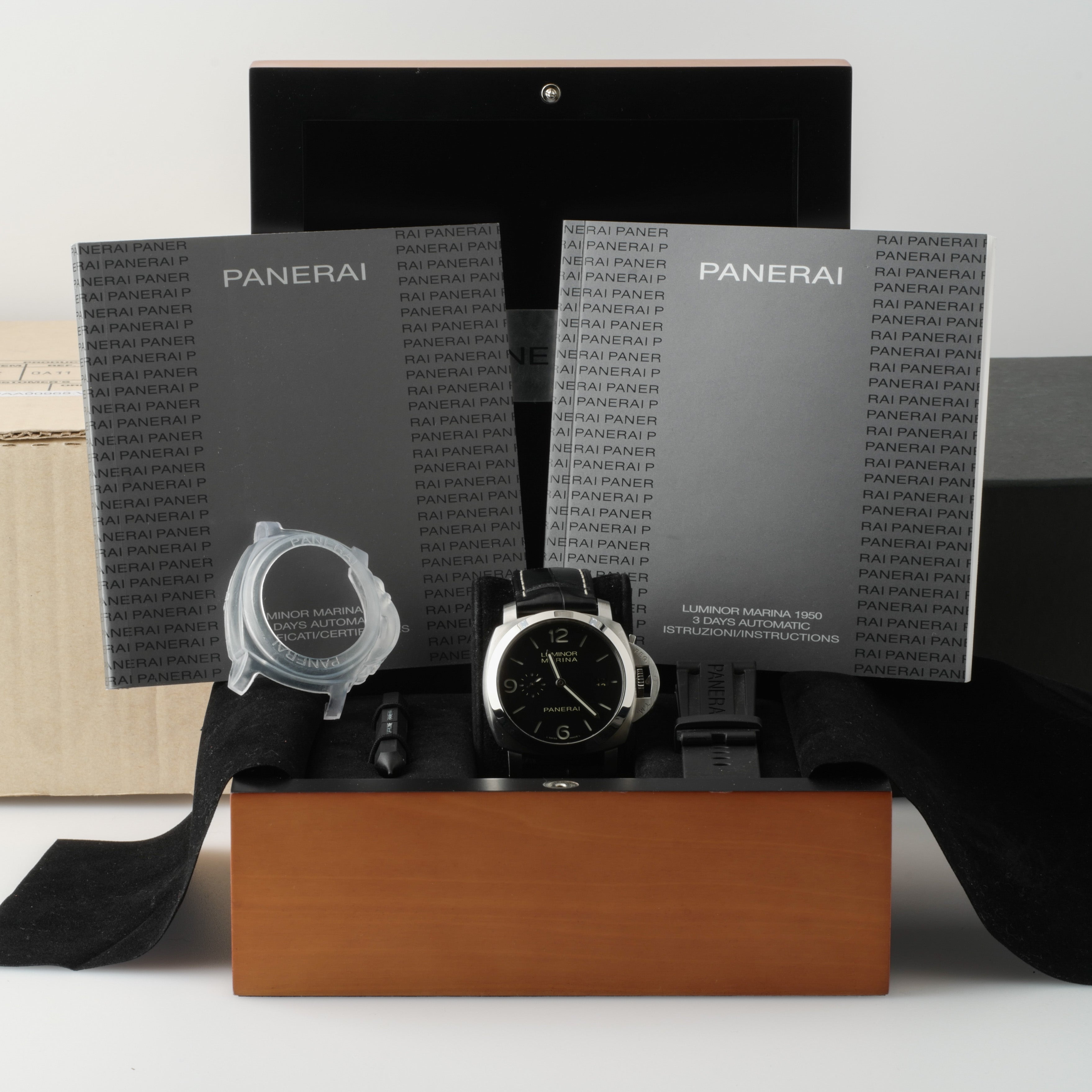 Panerai Luminor Marina 1950 PAM 312 BOXED BB1759887 C.W. Watch Shop