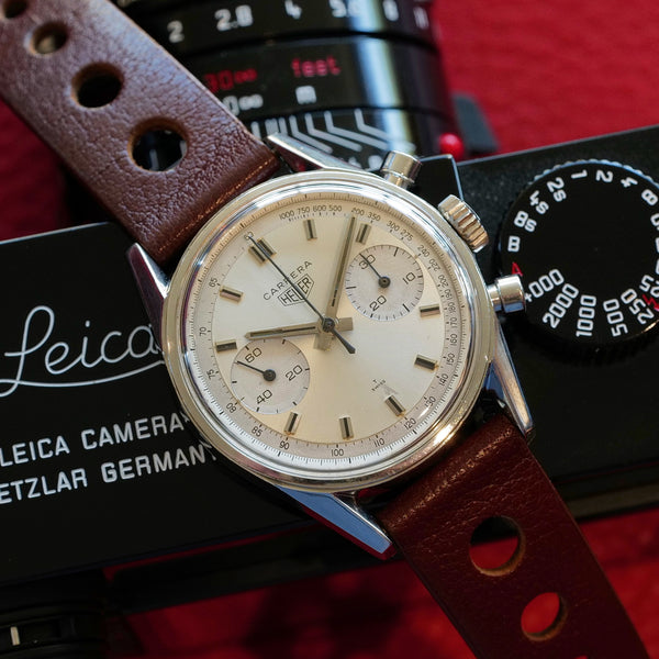 Found: The Very First Heuer Carrera With Car And Driver Double
