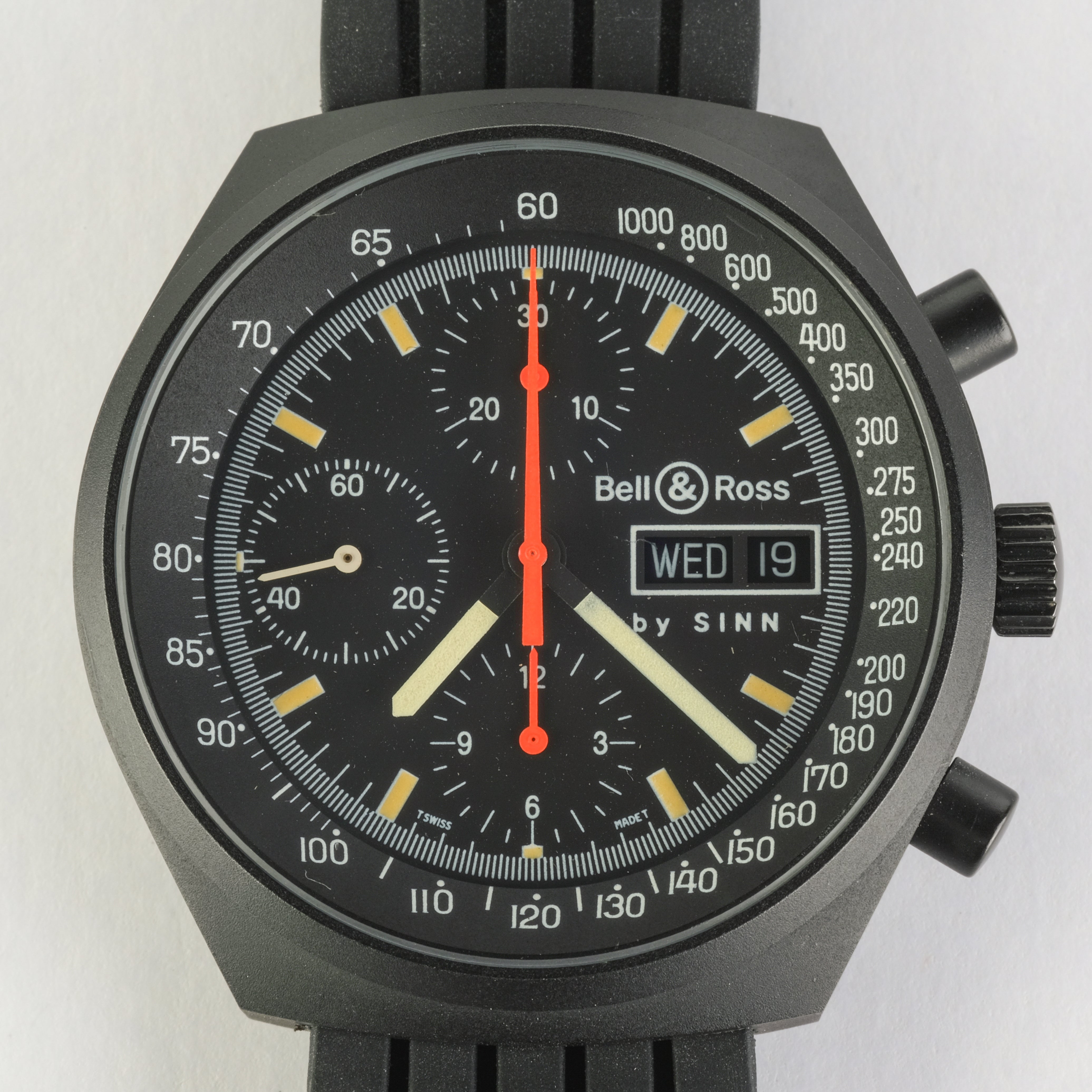 Bell Ross by Sinn PVD Pilot B 144 Chronograph C.W. Watch Shop