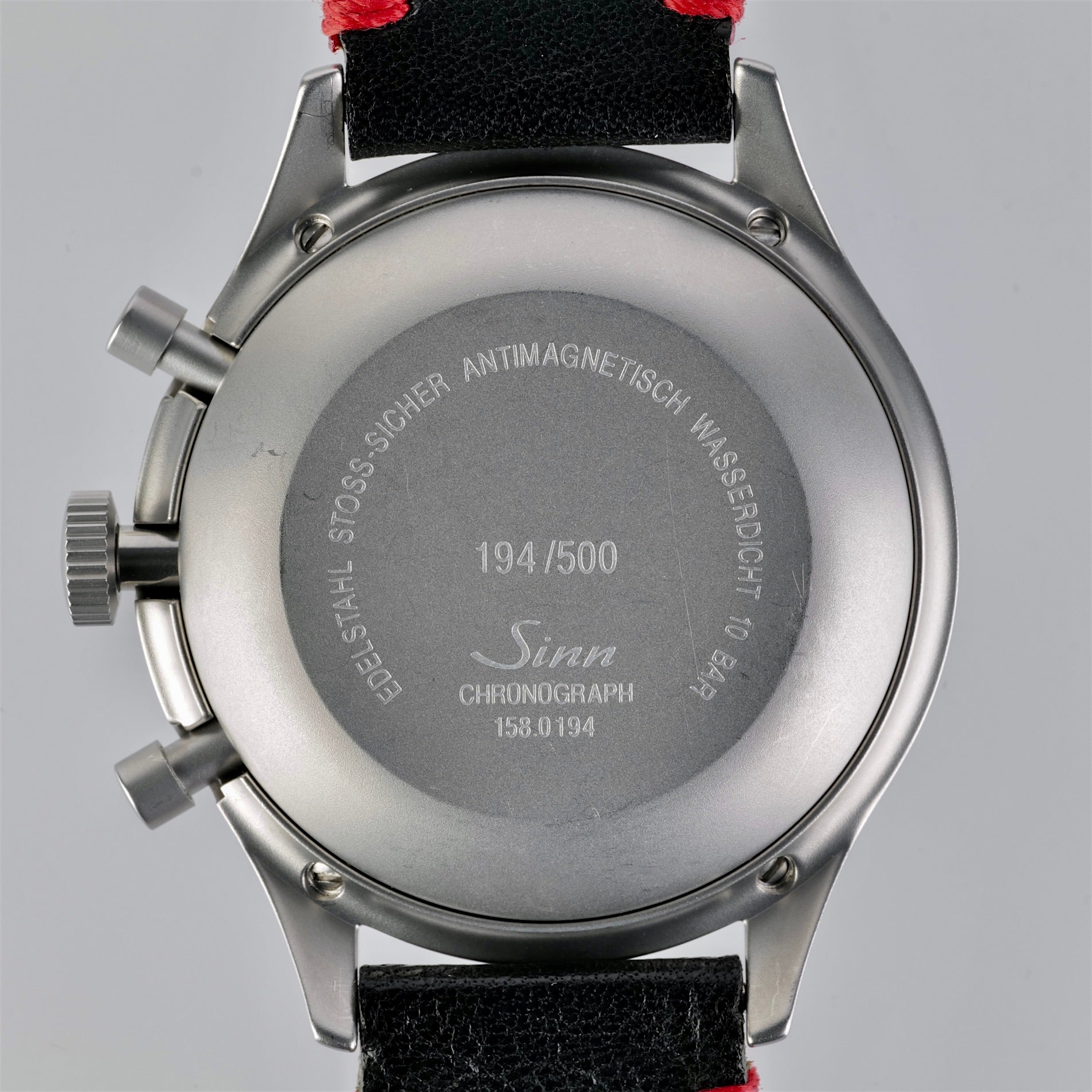 Sinn 158 Bicompax Bundeswehr Limited Edition Chronograph Ref 158 Cw Watch Shop 5377